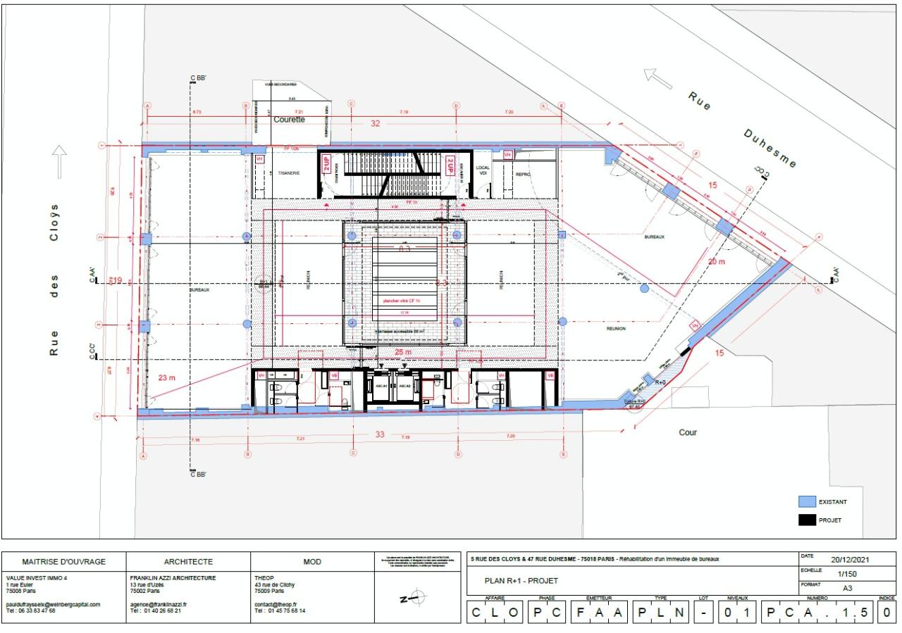 Bureau Paris 3710m² Location bureau Paris OLBUR2107091 48